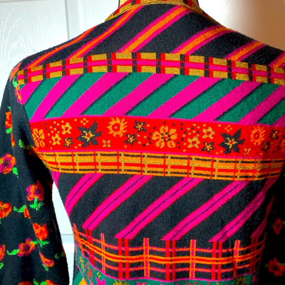 Kenzo Jungle Flower Multi-Pattern Multicolor Swea… - image 8